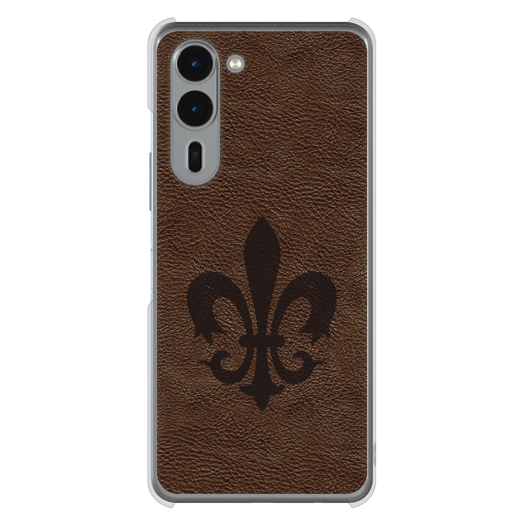 arrows We2 Plus F-51E docomo 高画質仕上げ 背面印刷 ハードケースレザー風