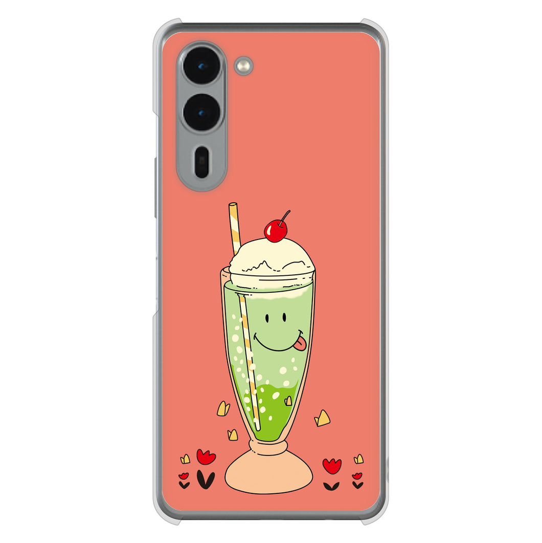 arrows We2 Plus F-51E docomo 高画質仕上げ 背面印刷 ハードケーススイーツイラスト