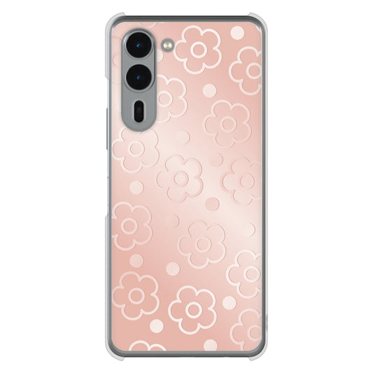 arrows We2 Plus F-51E docomo 高画質仕上げ 背面印刷 ハードケースエンボス風デイジーシンプル