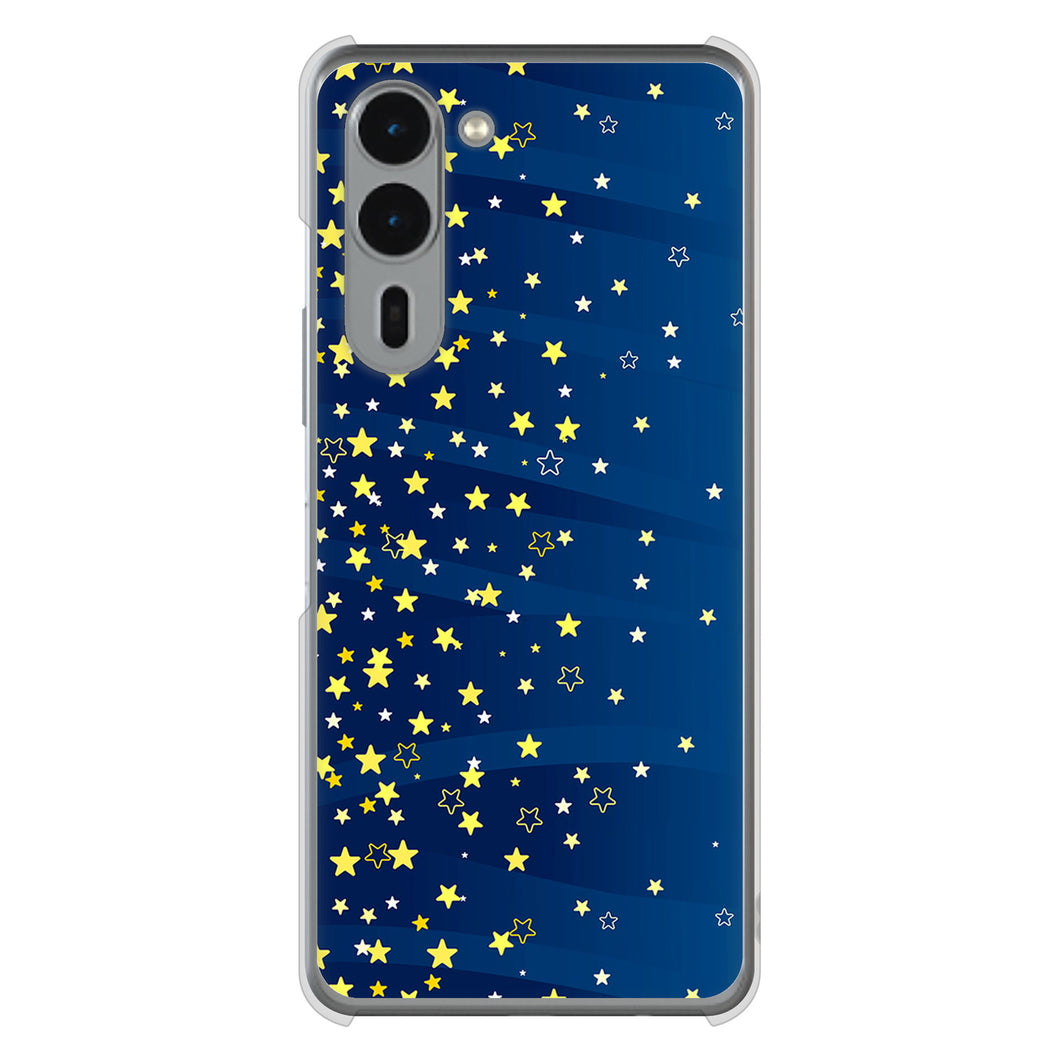 arrows We2 Plus F-51E docomo 高画質仕上げ 背面印刷 ハードケース 【VA842 満天の星空】