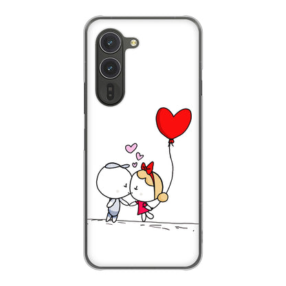 arrows Alpha F-51F docomo 高画質仕上げ 背面印刷 ハードケースカップル