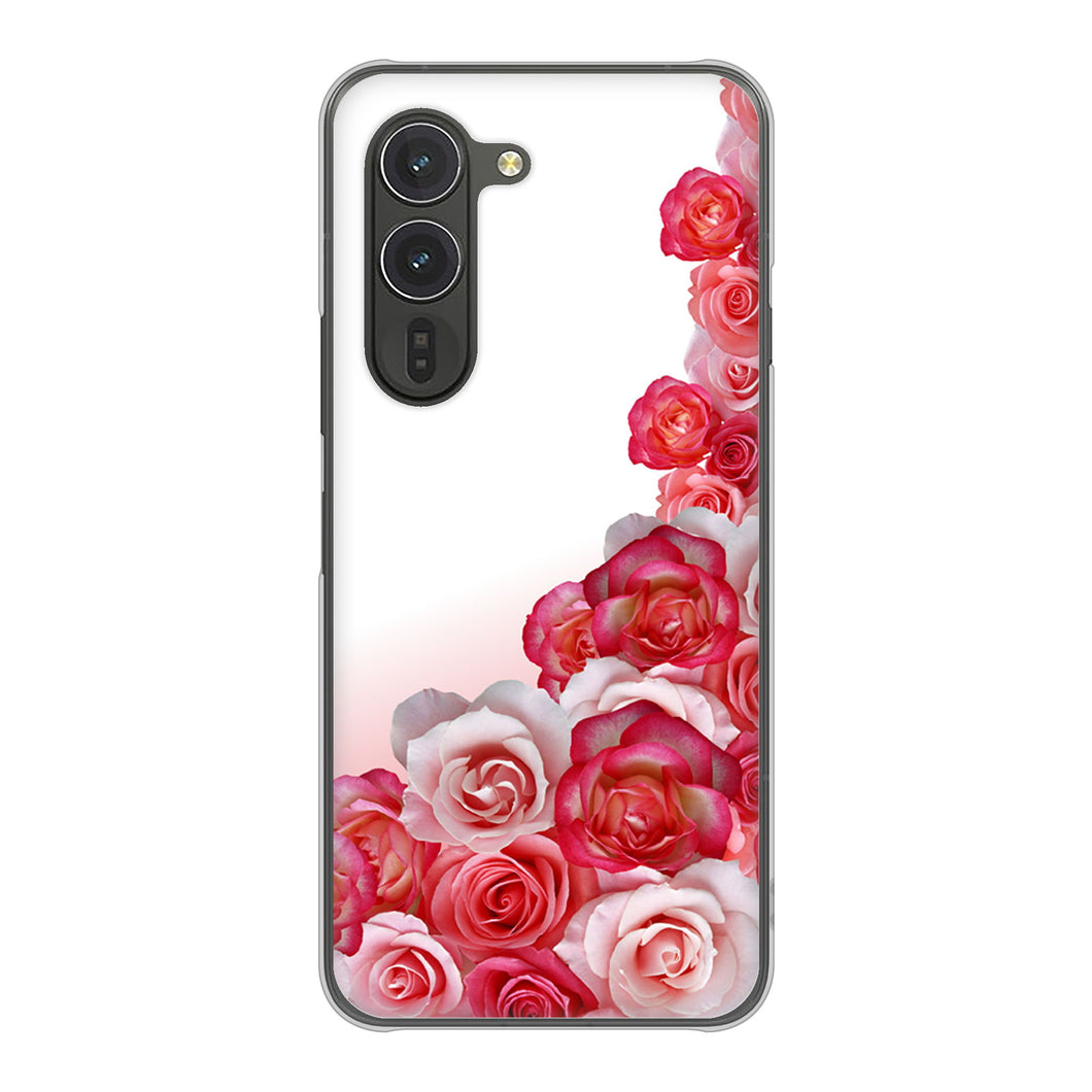 arrows Alpha F-51F docomo 高画質仕上げ 背面印刷 ハードケースロマンチックなバラ