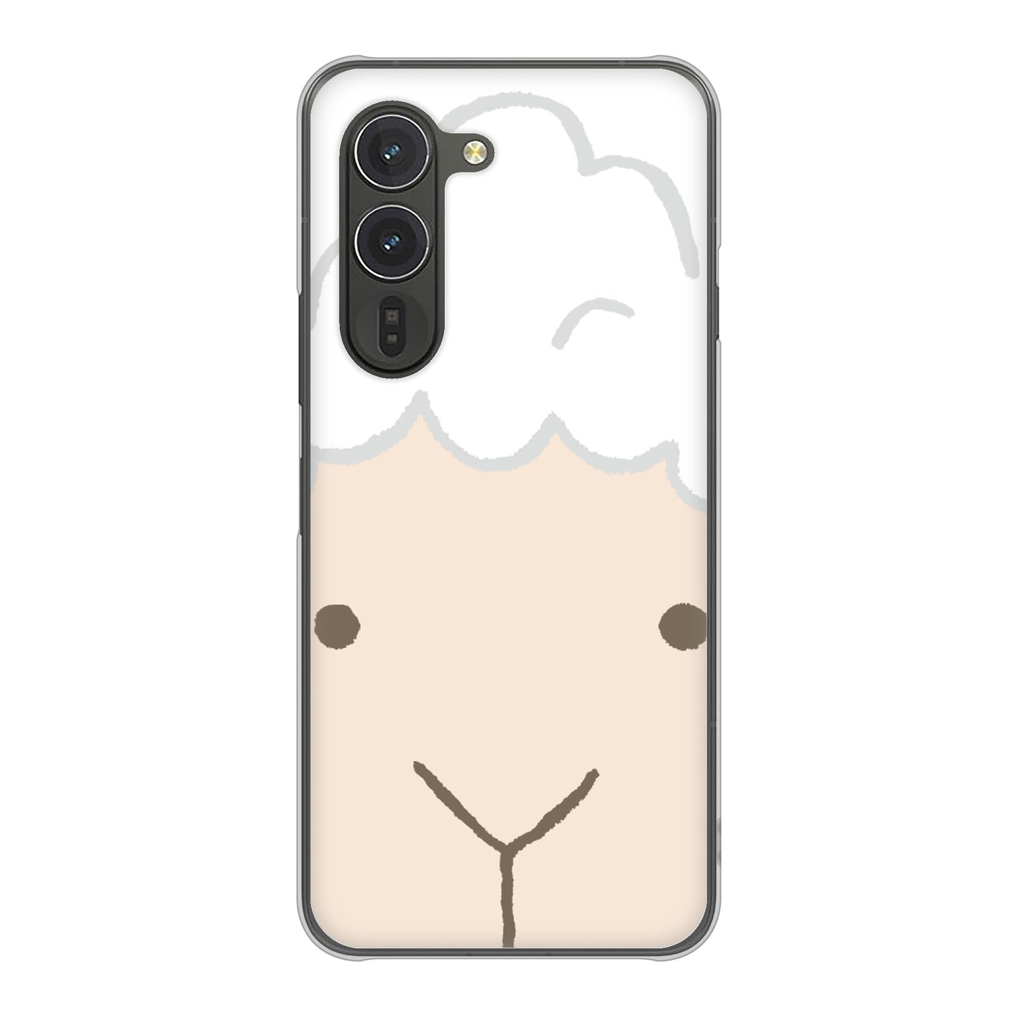 arrows Alpha F-51F docomo 高画質仕上げ 背面印刷 ハードケースドアップアニマル