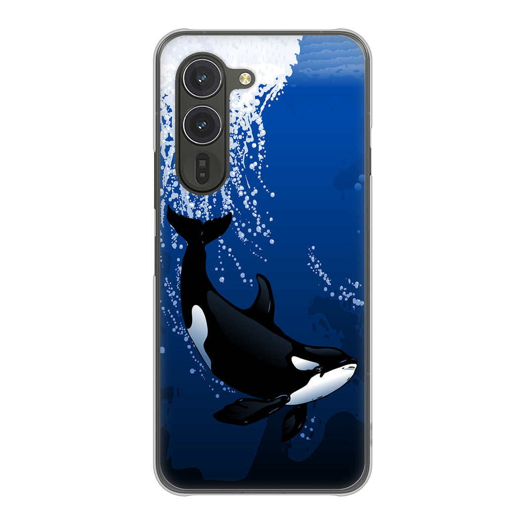 arrows Alpha F-51F docomo 高画質仕上げ 背面印刷 ハードケース海の守り神