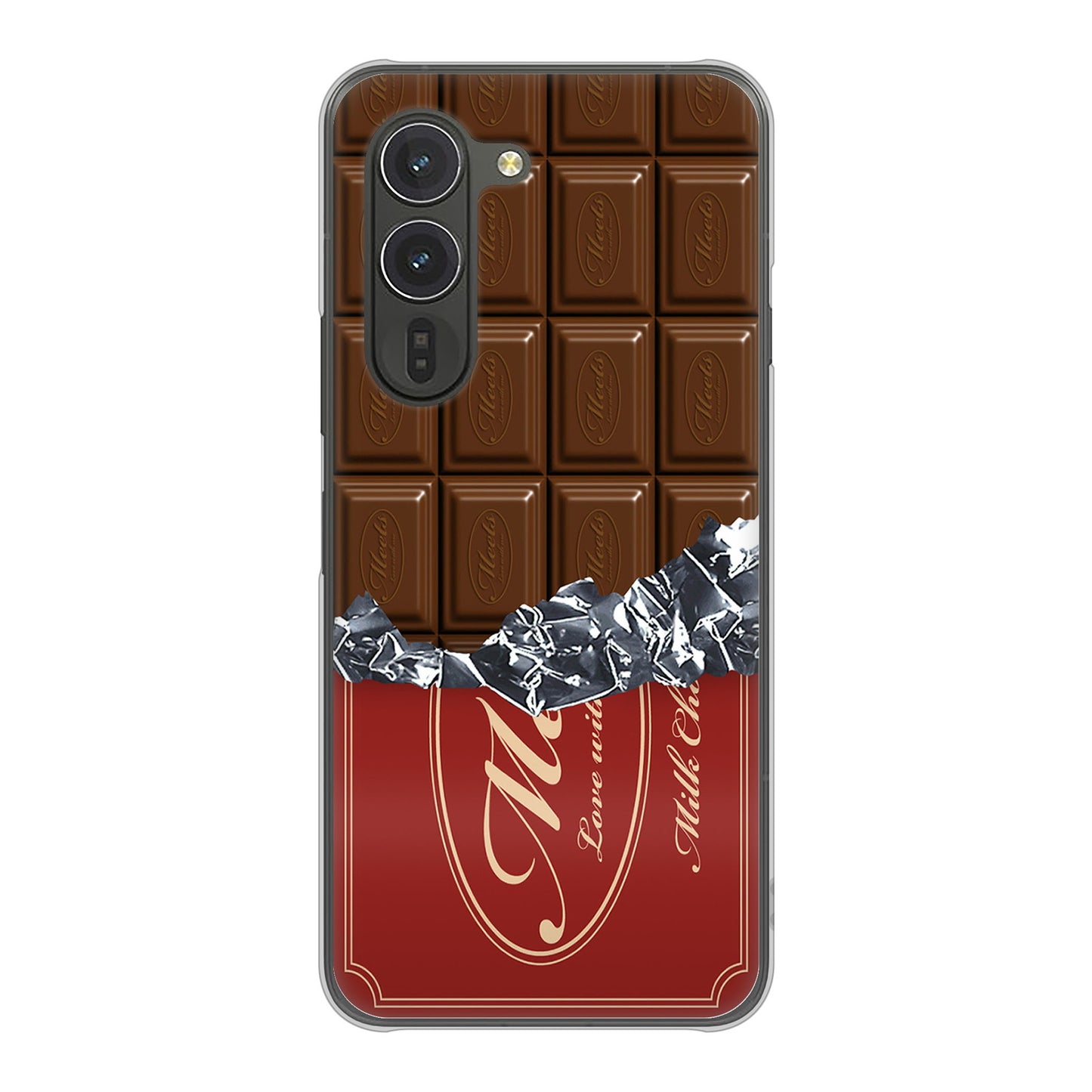 arrows Alpha F-51F docomo 高画質仕上げ 背面印刷 ハードケース板チョコ