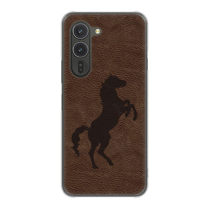 arrows Alpha F-51F docomo 高画質仕上げ 背面印刷 ハードケースレザー風