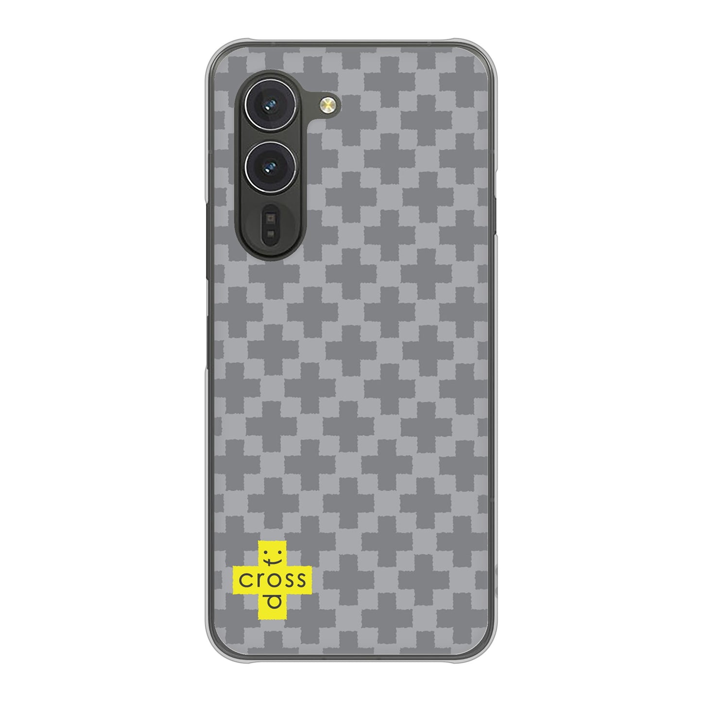 arrows Alpha F-51F docomo 高画質仕上げ 背面印刷 ハードケースクロスドット