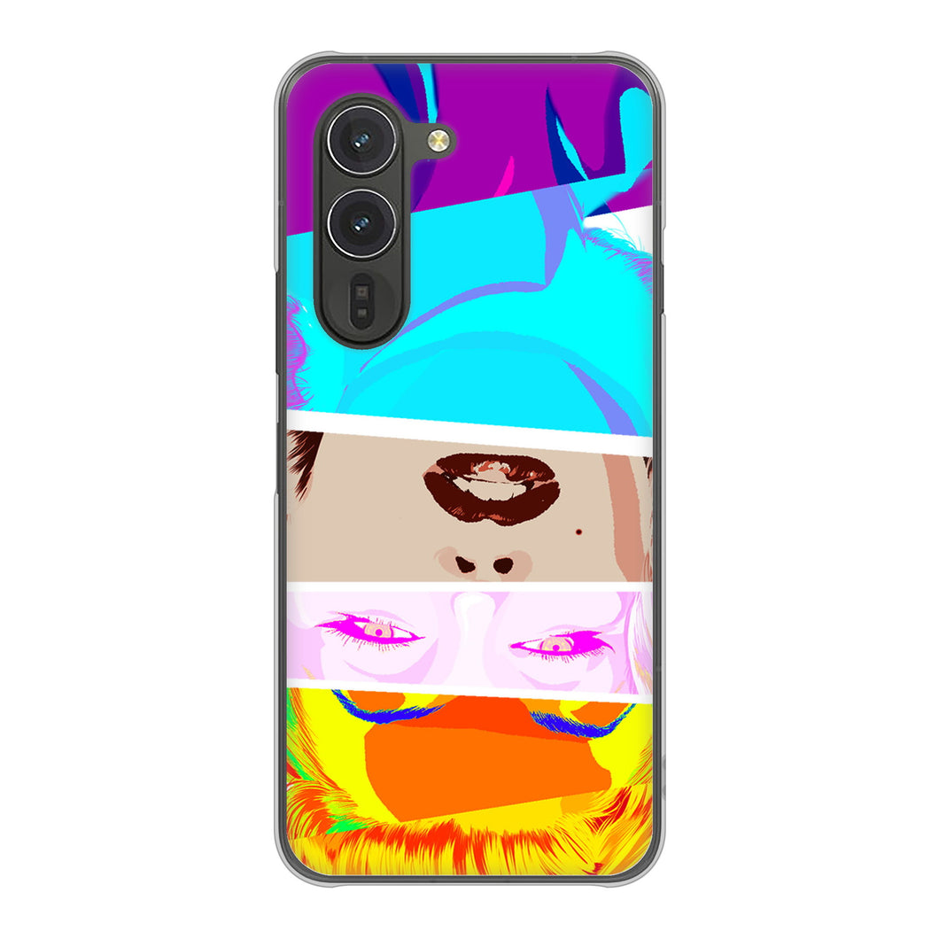 arrows Alpha F-51F docomo 高画質仕上げ 背面印刷 ハードケースマリリンモンローデザイン