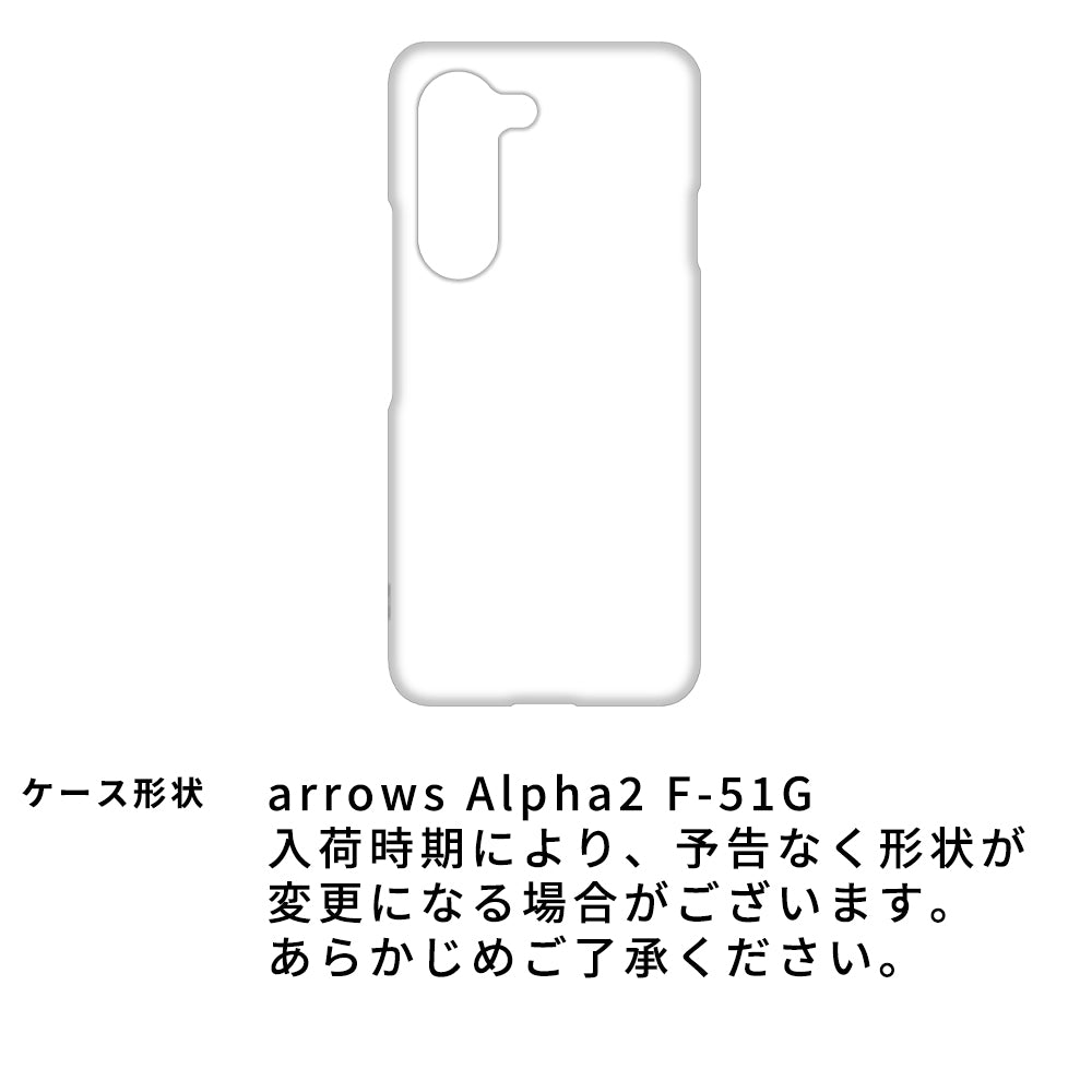 arrows Alpha2 F-51G docomo 栃木レザーSジーンズまるっと全貼りハードケース