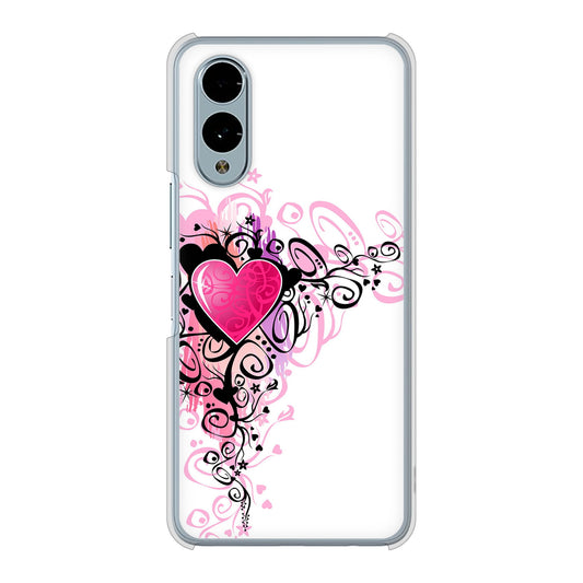 arrows We2 F-52E docomo 高画質仕上げ 背面印刷 ハードケースきらめきハート