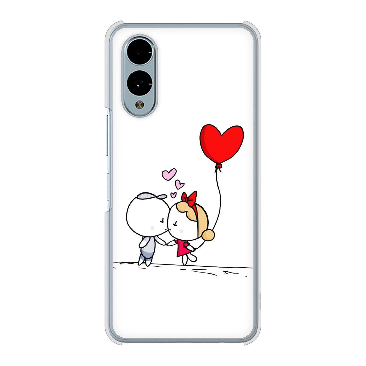 arrows We2 F-52E docomo 高画質仕上げ 背面印刷 ハードケースカップル