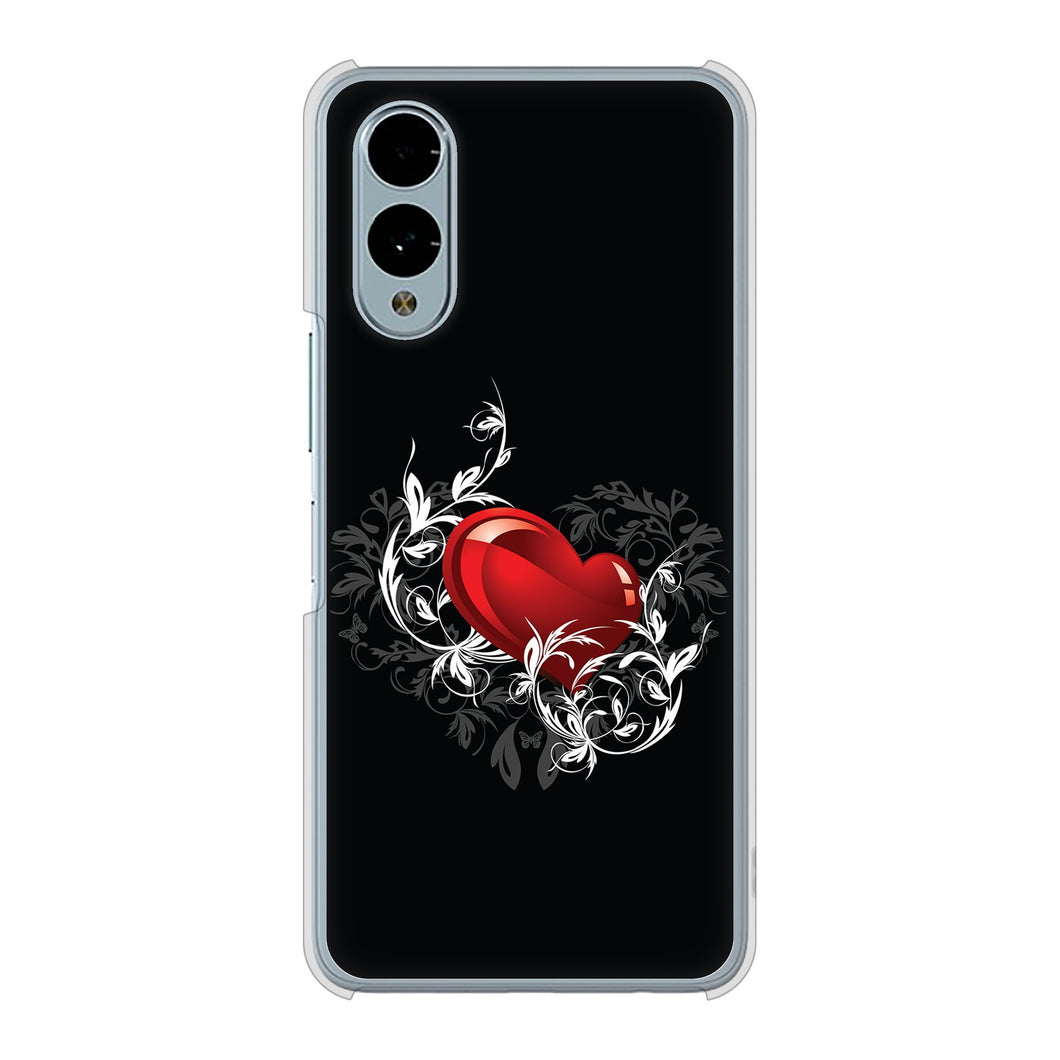 arrows We2 F-52E docomo 高画質仕上げ 背面印刷 ハードケースきらめきハート