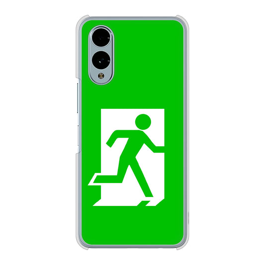 arrows We2 F-52E docomo 高画質仕上げ 背面印刷 ハードケース 【163 非常口】