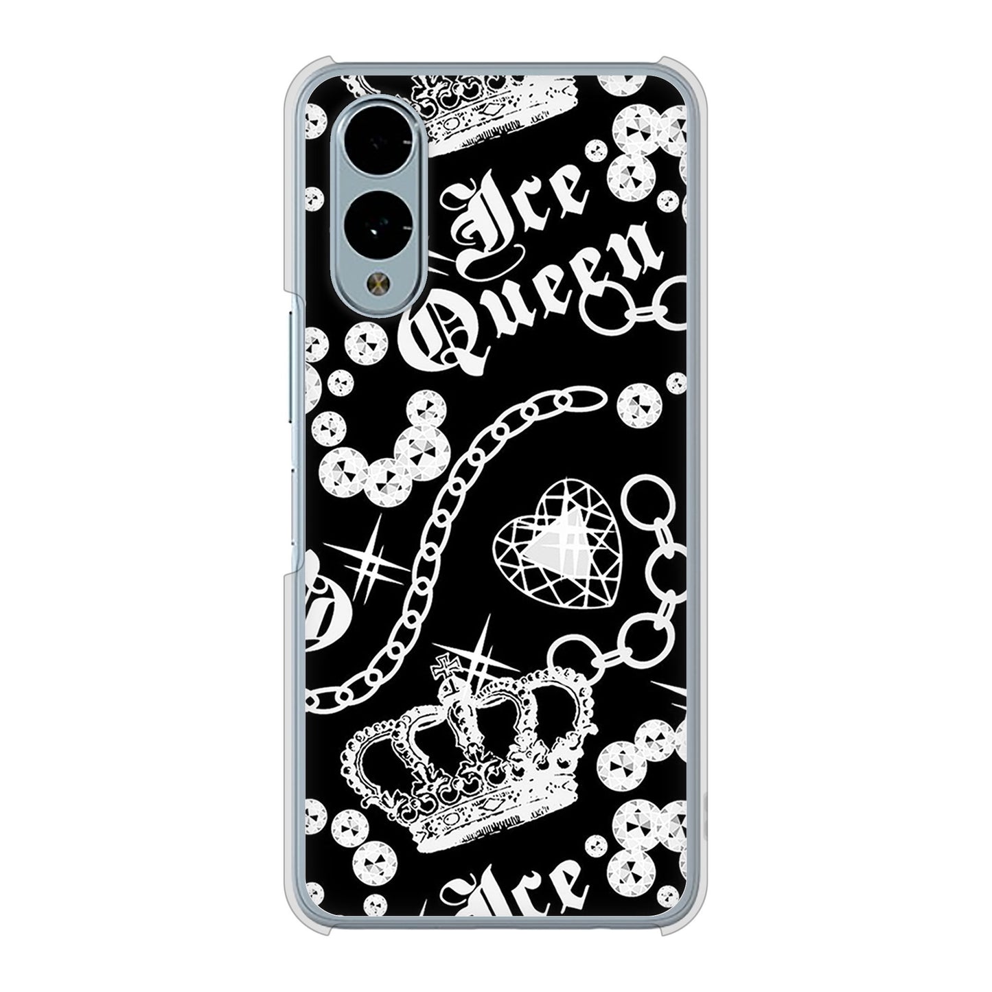 arrows We2 F-52E docomo 高画質仕上げ 背面印刷 ハードケース 【187 ゴージャス クラウン】