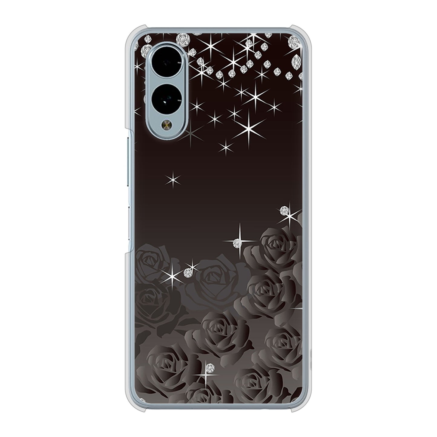 arrows We2 F-52E docomo 高画質仕上げ 背面印刷 ハードケースロマンチックなバラ