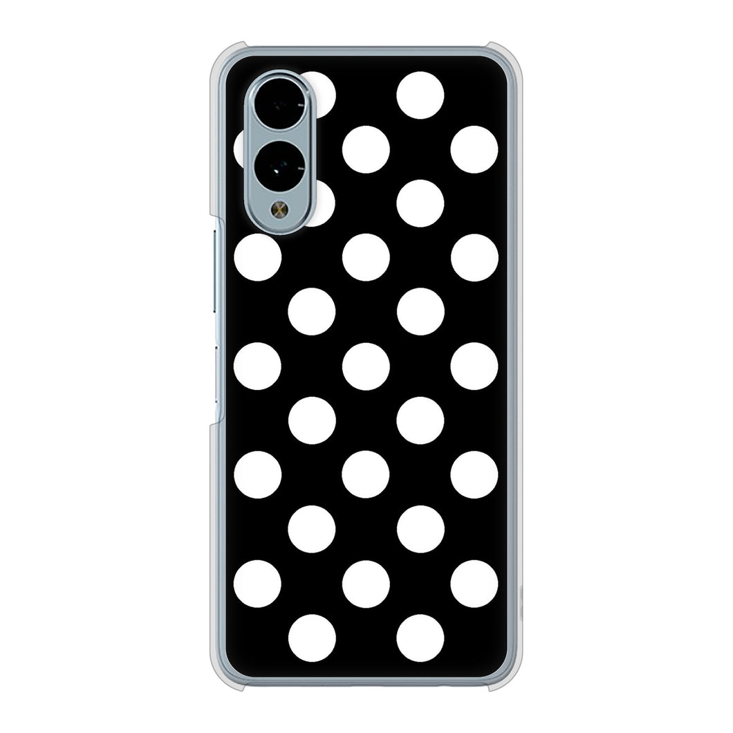 arrows We2 F-52E docomo 高画質仕上げ 背面印刷 ハードケースシンプル柄（水玉）
