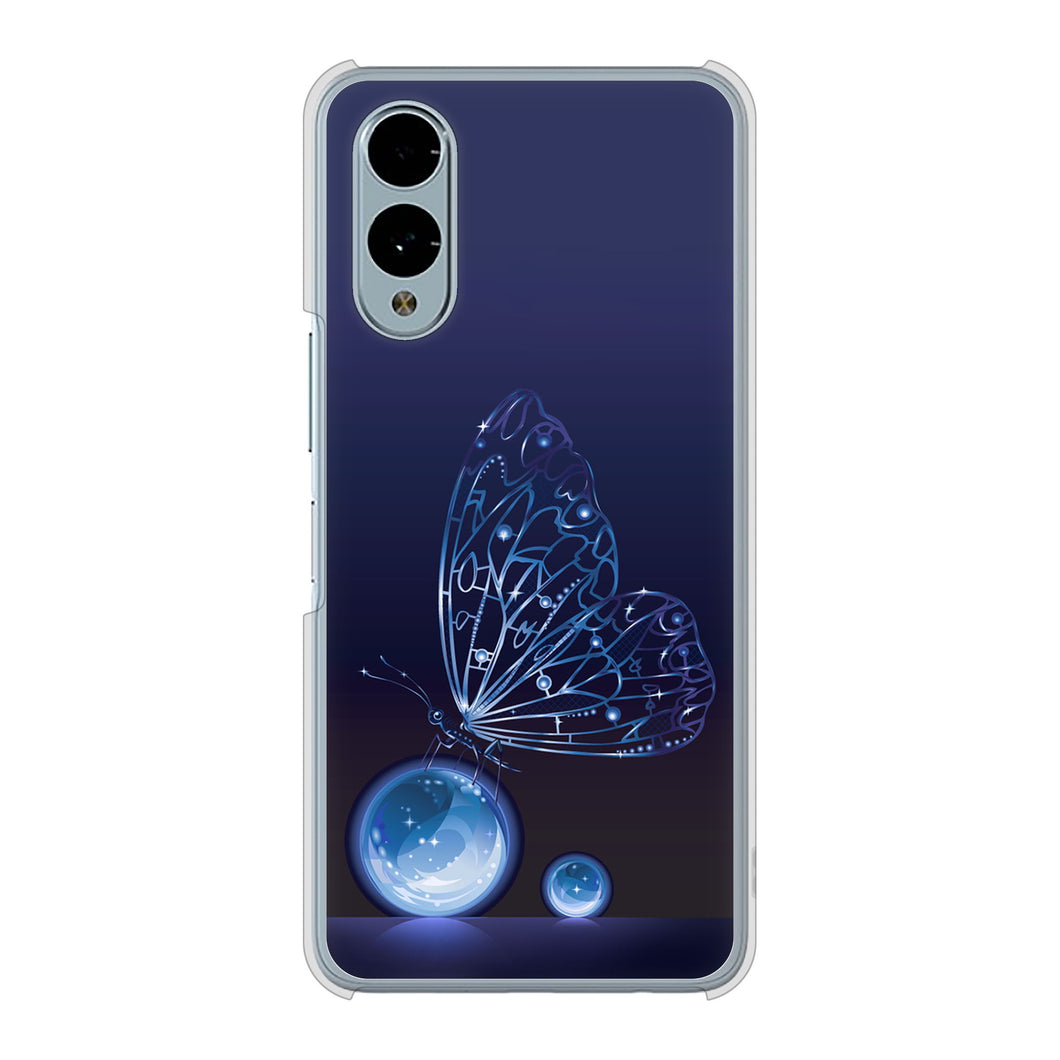 arrows We2 F-52E docomo 高画質仕上げ 背面印刷 ハードケースバタフライ