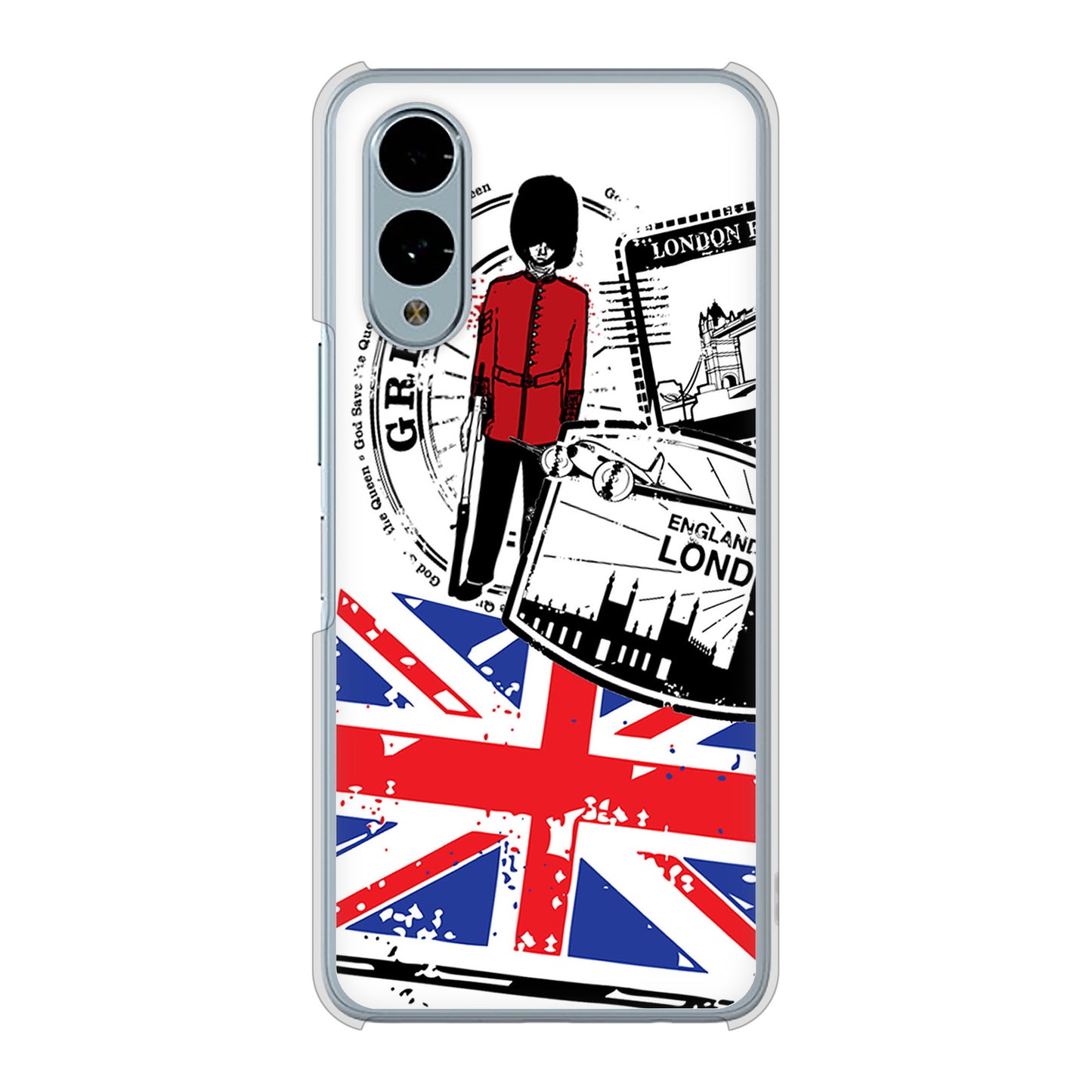 arrows We2 F-52E docomo 高画質仕上げ 背面印刷 ハードケースイギリスの風景