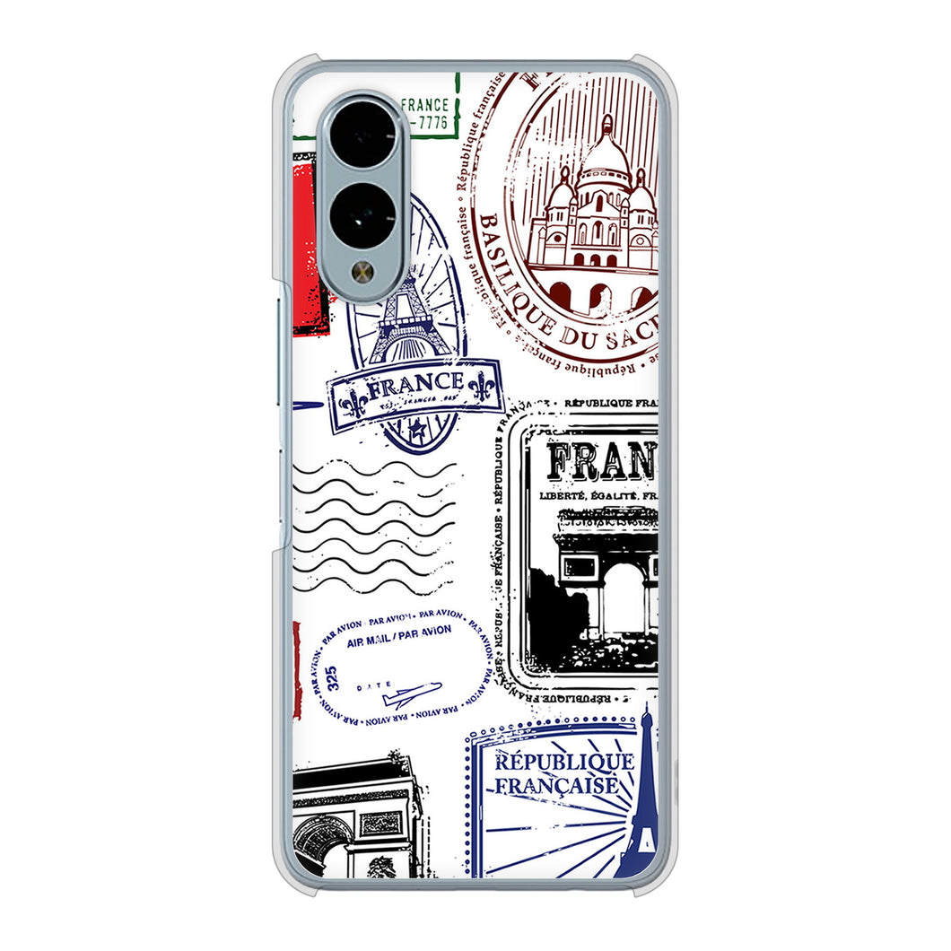 arrows We2 F-52E docomo 高画質仕上げ 背面印刷 ハードケースLOVE フランス