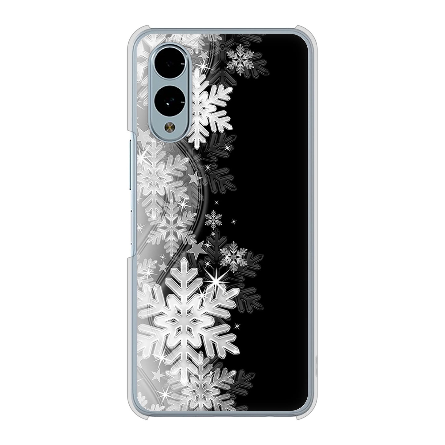 arrows We2 F-52E docomo 高画質仕上げ 背面印刷 ハードケース 【603 白銀と闇】