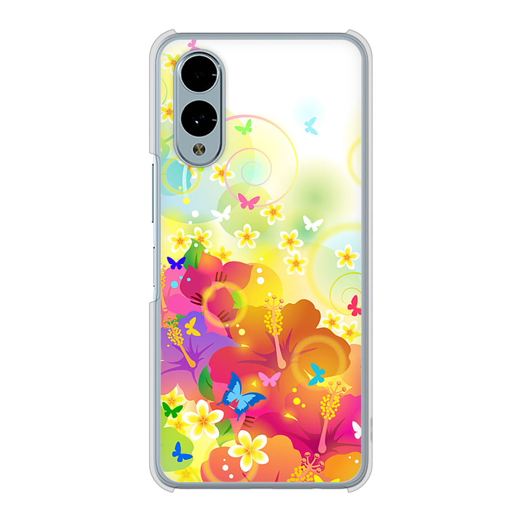 arrows We2 F-52E docomo 高画質仕上げ 背面印刷 ハードケースバタフライ