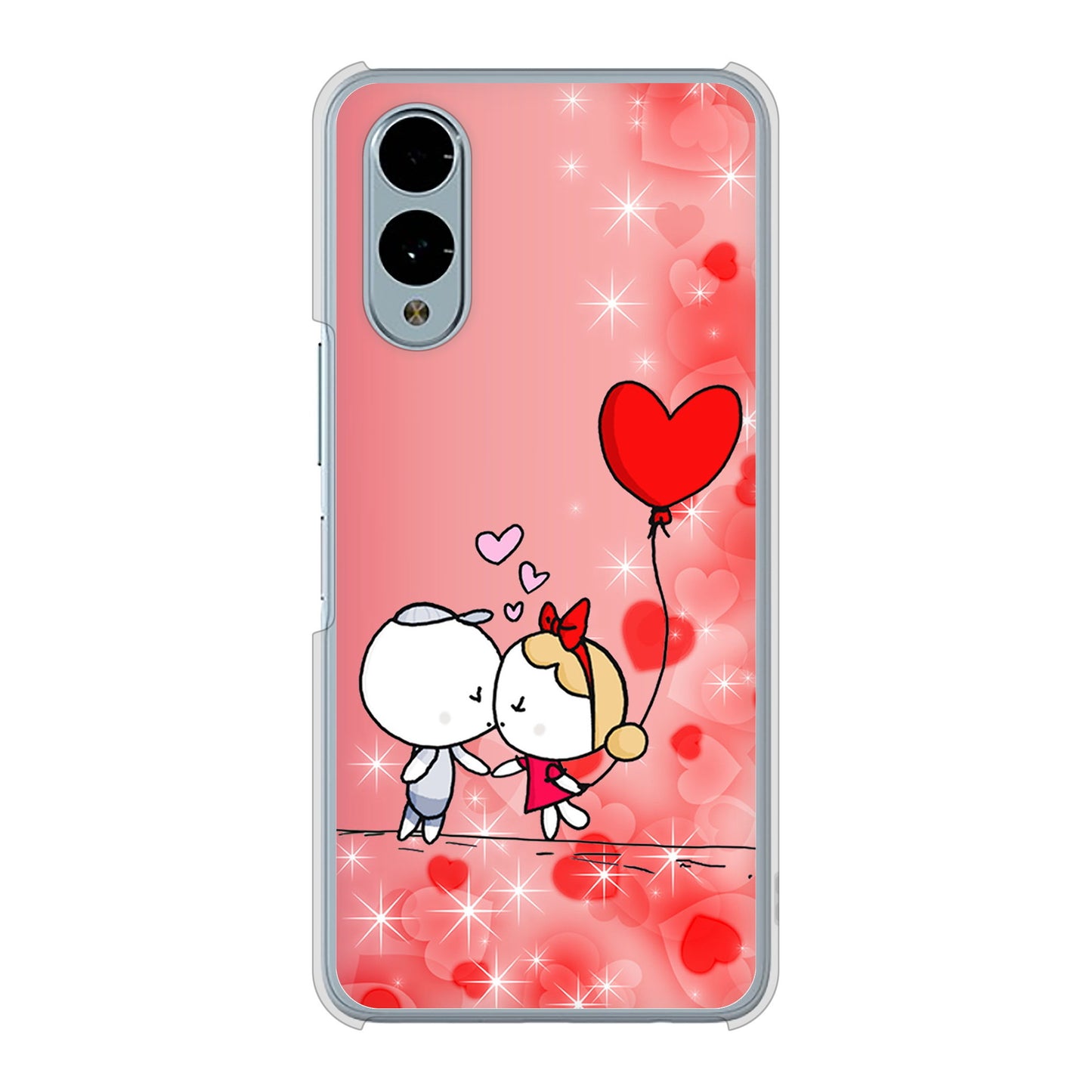 arrows We2 F-52E docomo 高画質仕上げ 背面印刷 ハードケースカップル