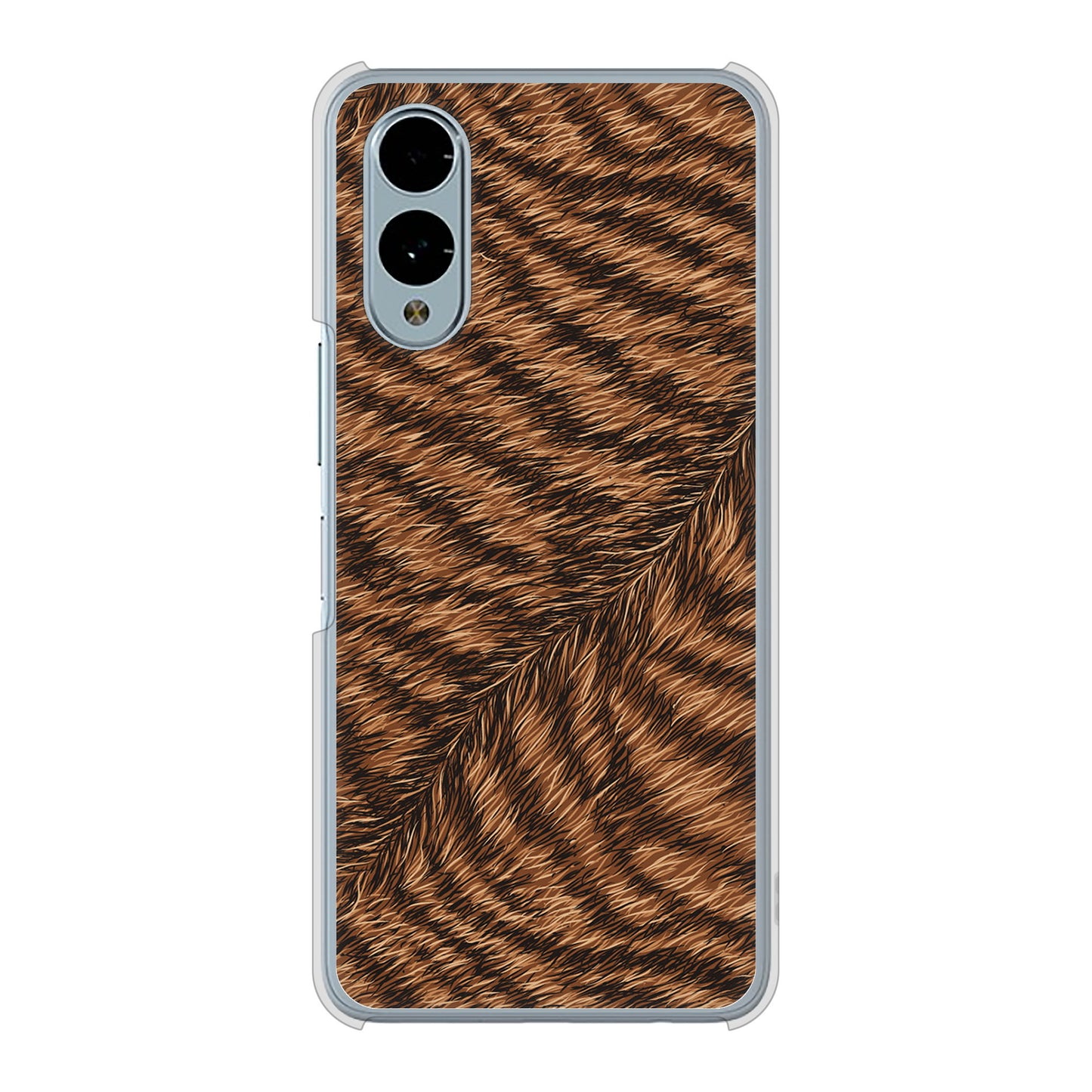 arrows We2 F-52E docomo 高画質仕上げ 背面印刷 ハードケースアニマル柄