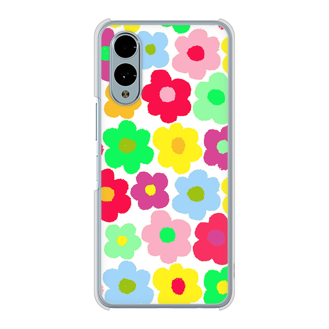 arrows We2 F-52E docomo 高画質仕上げ 背面印刷 ハードケースルーズフラワー