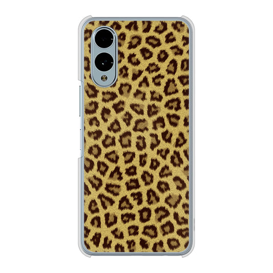 arrows We2 F-52E docomo 高画質仕上げ 背面印刷 ハードケースヒョウ柄ベーシックS