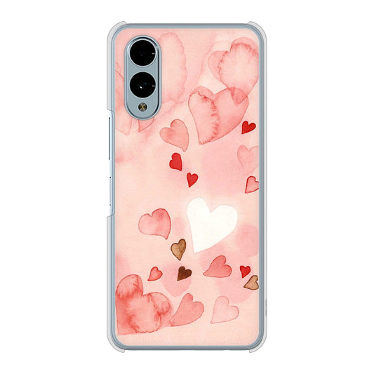 arrows We2 F-52E docomo 高画質仕上げ 背面印刷 ハードケース 【1125 ハートの和紙】