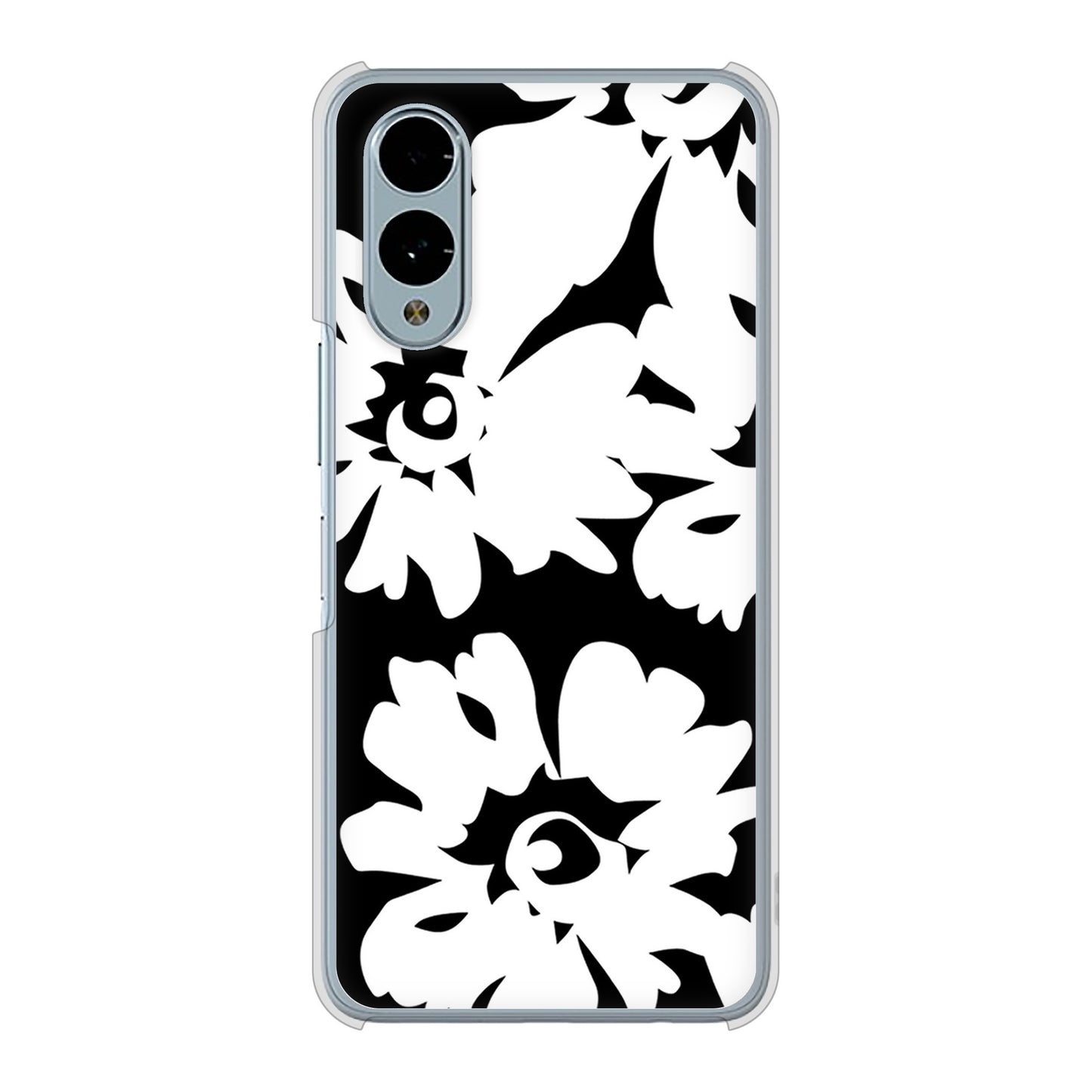 arrows We2 F-52E docomo 高画質仕上げ 背面印刷 ハードケース 【1215 モダンフラワー】