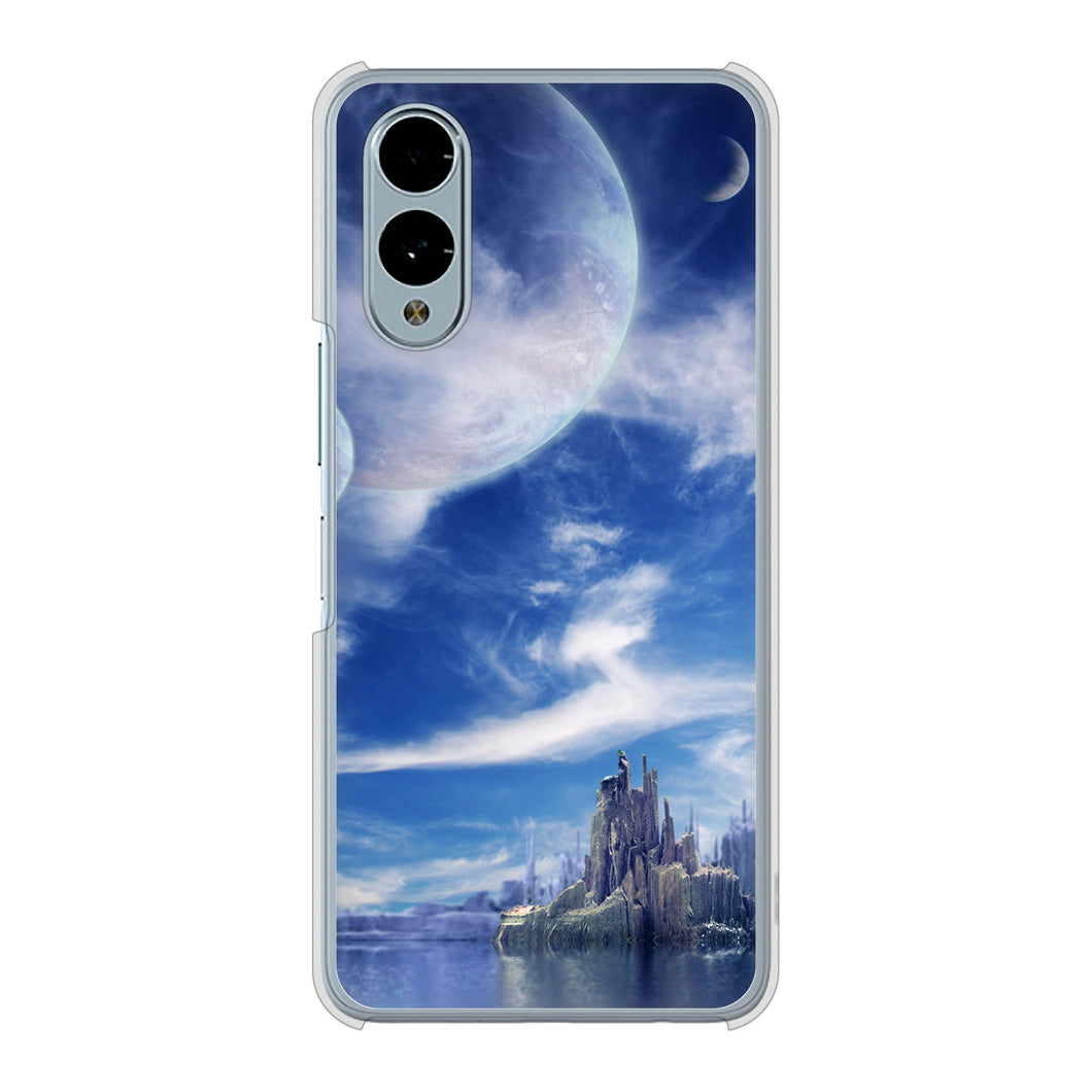 arrows We2 F-52E docomo 高画質仕上げ 背面印刷 ハードケース 【1270 広がる宇宙】