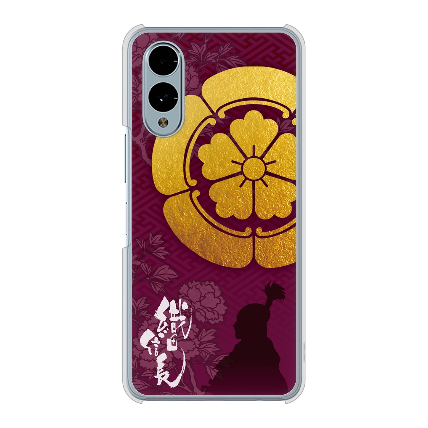 arrows We2 F-52E docomo 高画質仕上げ 背面印刷 ハードケース家紋