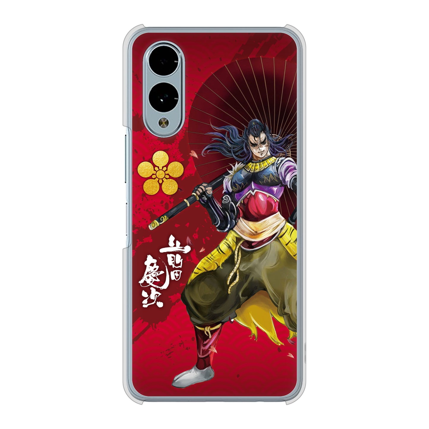 arrows We2 F-52E docomo 高画質仕上げ 背面印刷 ハードケース家紋