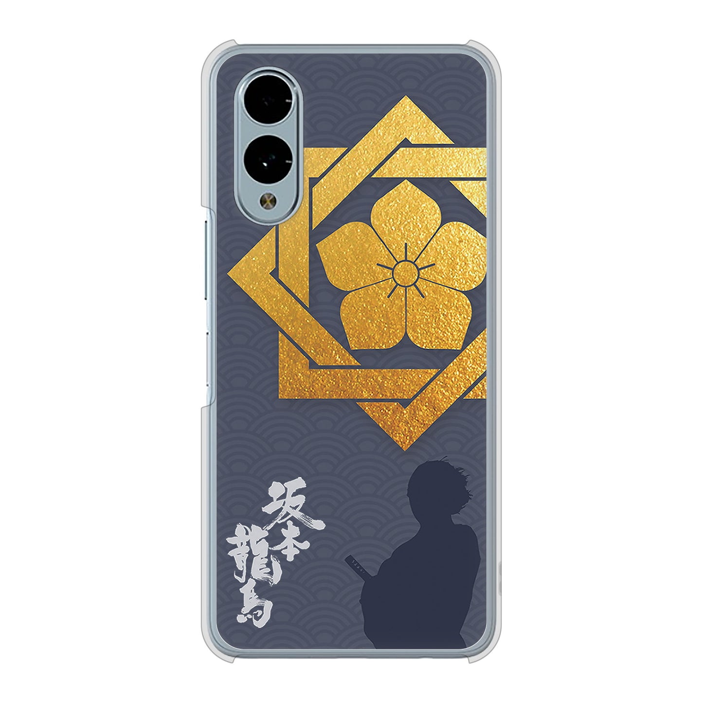 arrows We2 F-52E docomo 高画質仕上げ 背面印刷 ハードケース家紋