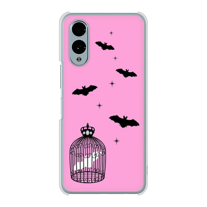 arrows We2 F-52E docomo 高画質仕上げ 背面印刷 ハードケースむかいあぐる こうもりの王冠鳥かご