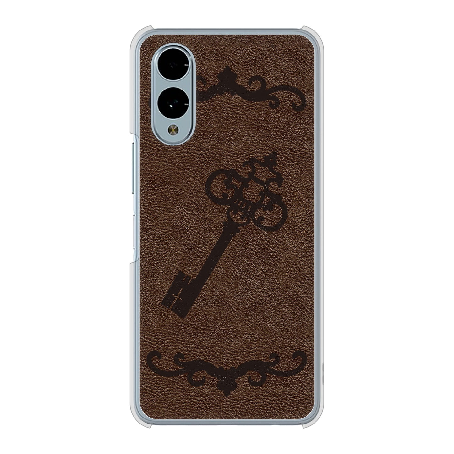 arrows We2 F-52E docomo 高画質仕上げ 背面印刷 ハードケースレザー風