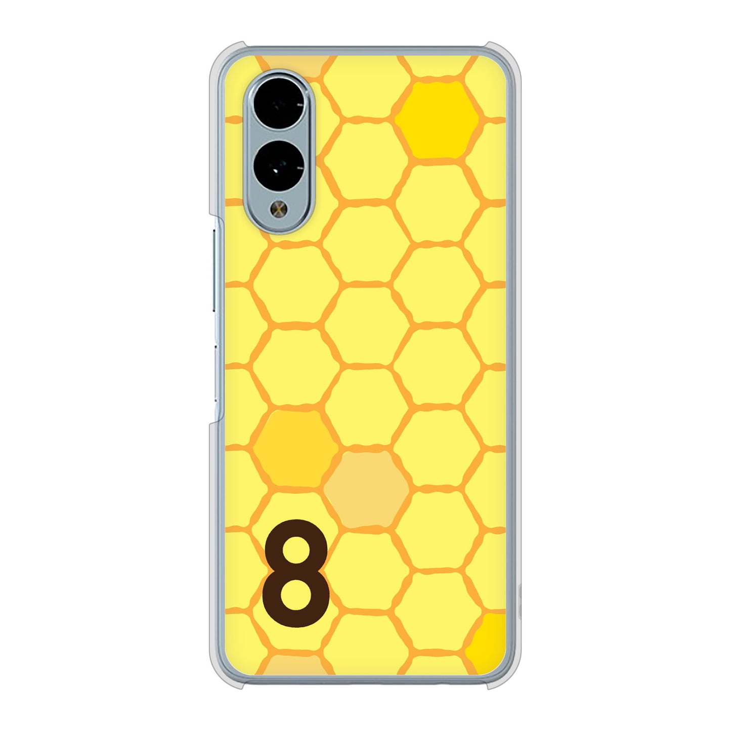 arrows We2 F-52E docomo 高画質仕上げ 背面印刷 ハードケース 【IB913 はちの巣】