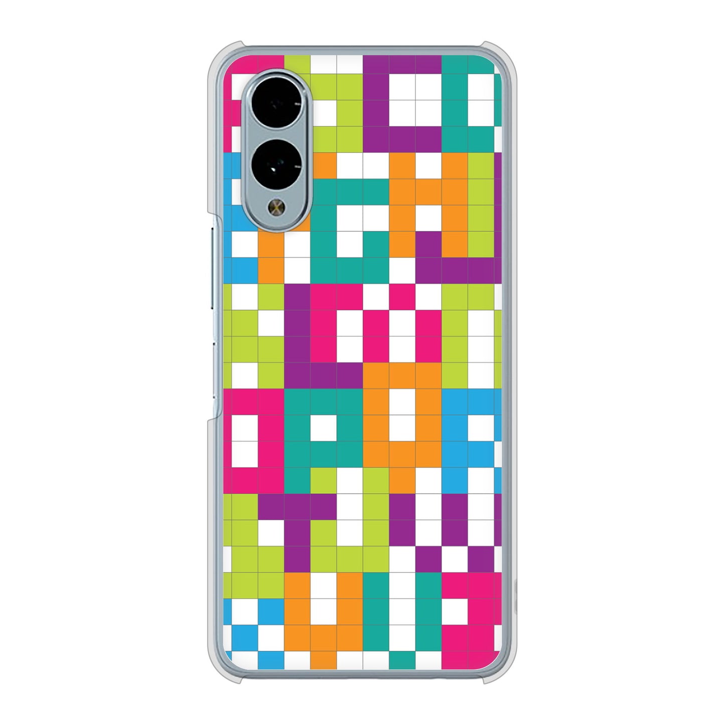 arrows We2 F-52E docomo 高画質仕上げ 背面印刷 ハードケース 【IB916 ブロックアルファベット】