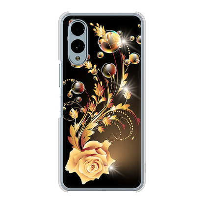 arrows We2 F-52E docomo 高画質仕上げ 背面印刷 ハードケースロマンチックなバラ