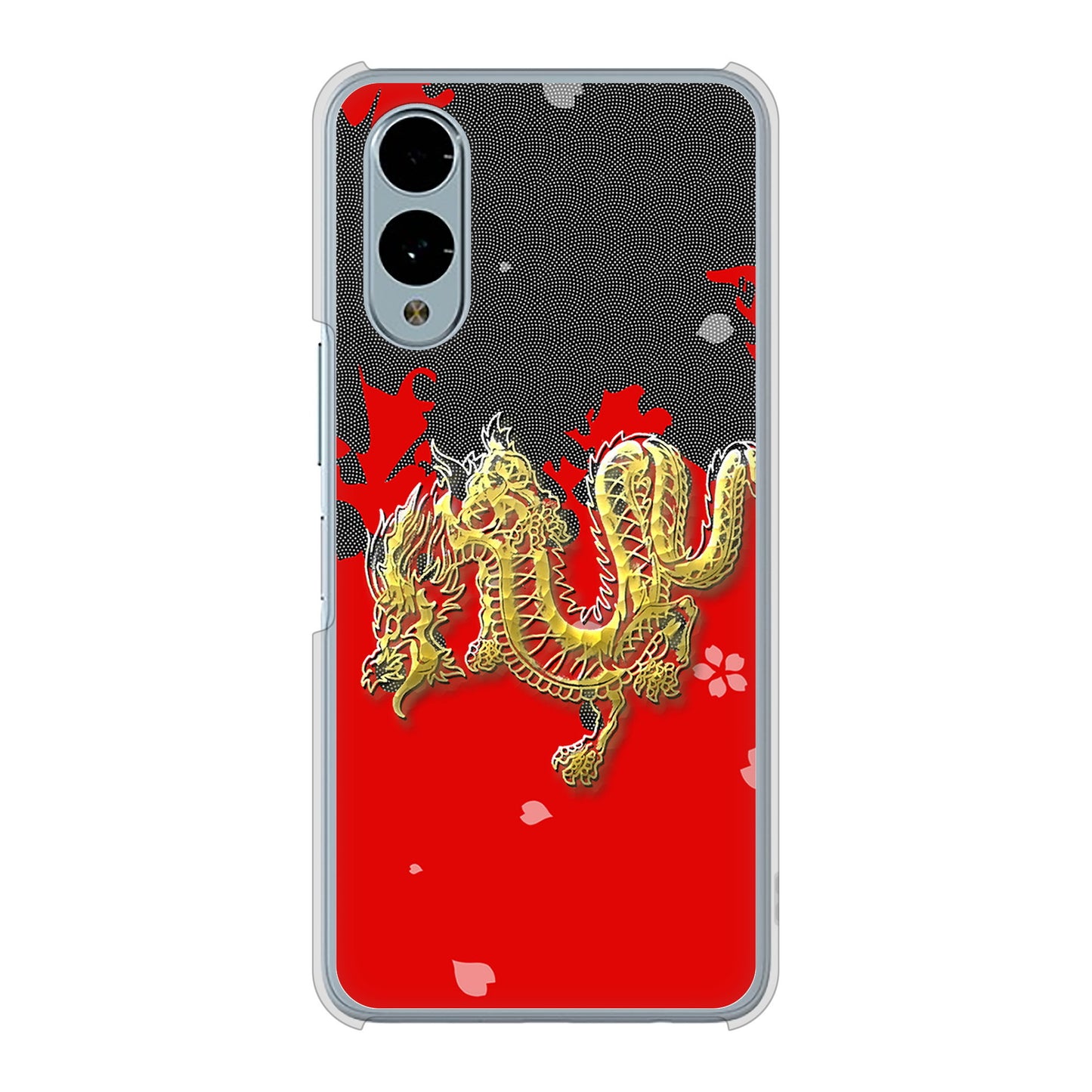 arrows We2 F-52E docomo 高画質仕上げ 背面印刷 ハードケース和竜