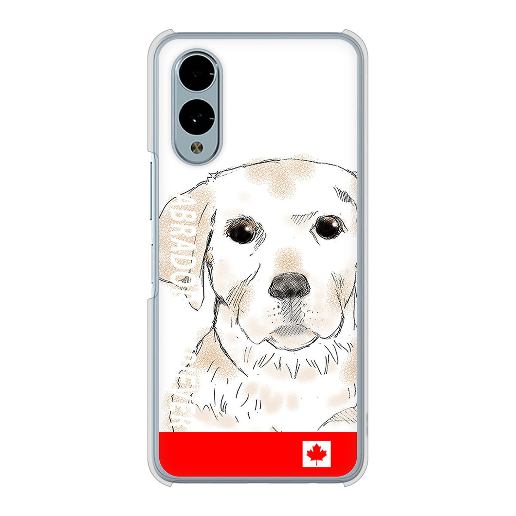 arrows We2 F-52E docomo 高画質仕上げ 背面印刷 ハードケースラブラドールレトリバー