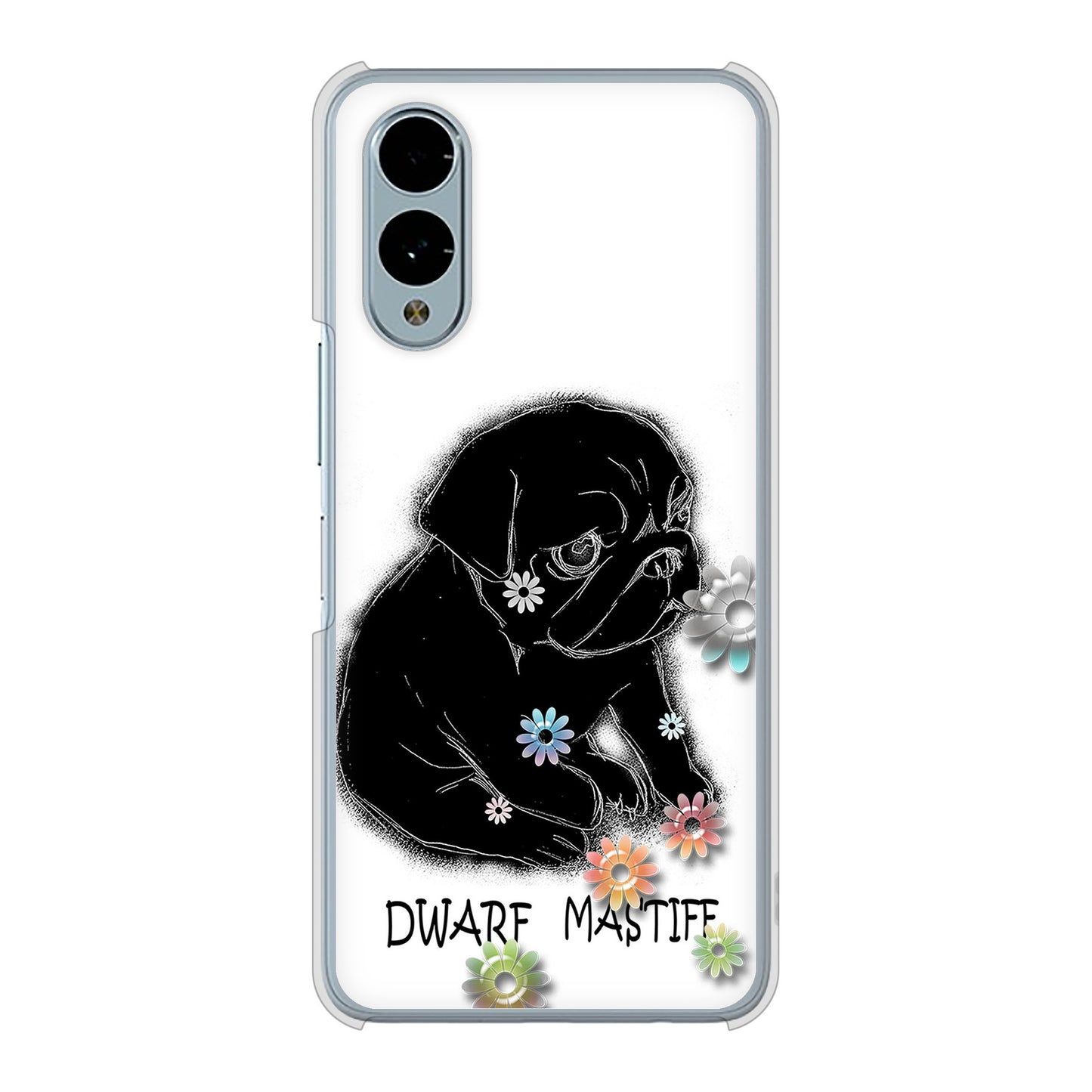 arrows We2 F-52E docomo 高画質仕上げ 背面印刷 ハードケースパグ