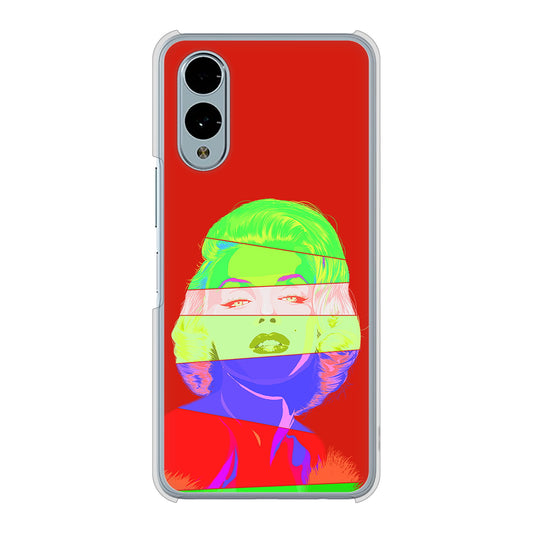 arrows We2 F-52E docomo 高画質仕上げ 背面印刷 ハードケースマリリンモンローデザイン