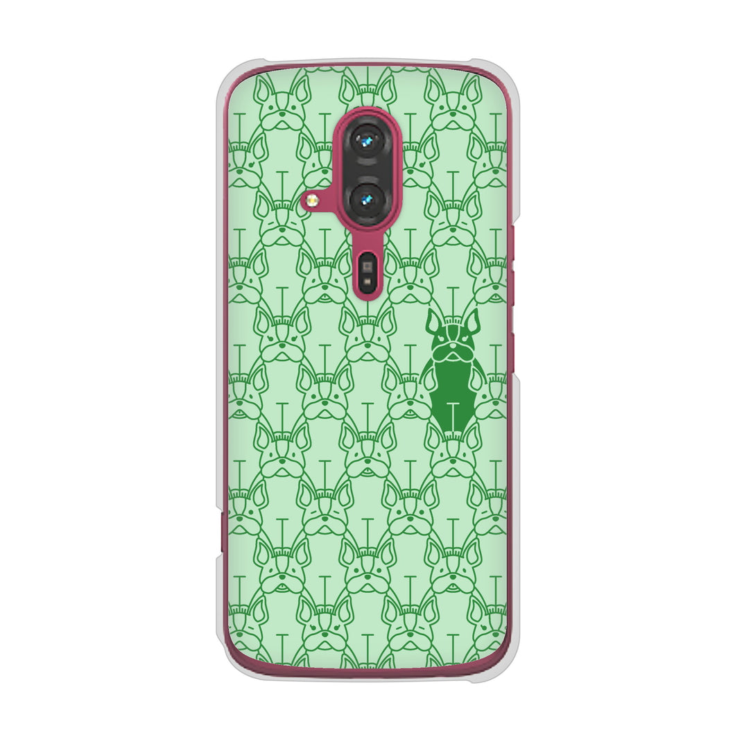 らくらくスマートフォン F-53E docomo 高画質仕上げ 背面印刷 ハードケースパターンアニマル