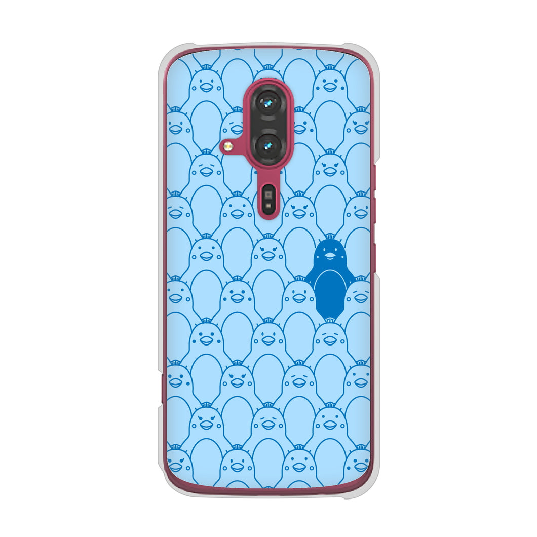 らくらくスマートフォン F-53E docomo 高画質仕上げ 背面印刷 ハードケースパターンアニマル