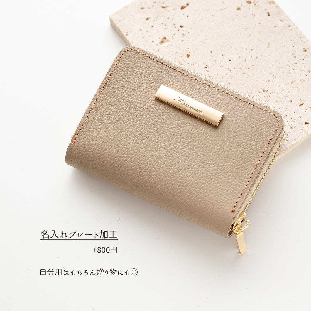 姫路レザー シュリンクレザー ミニ財布 お札が折れない コンパクトウォレット