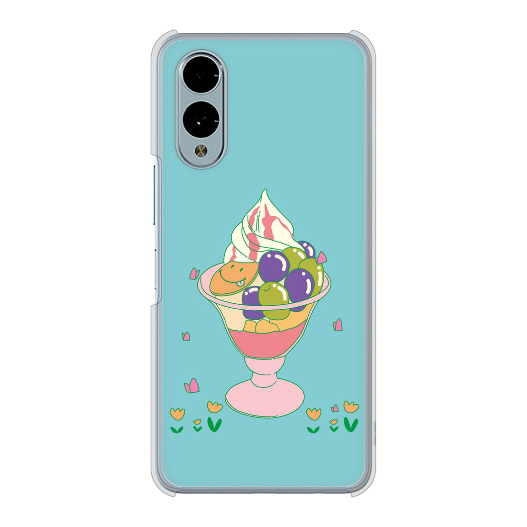 arrows We2 FCG02 au 高画質仕上げ 背面印刷 ハードケーススイーツイラスト
