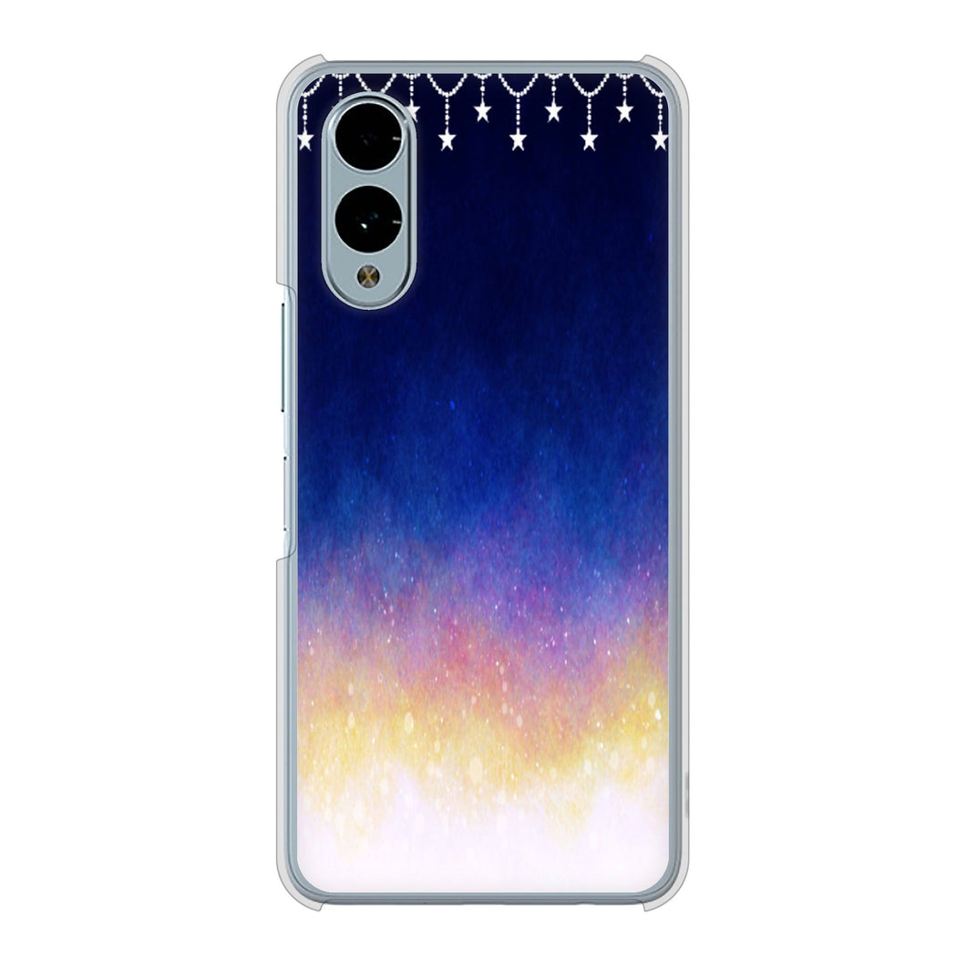 arrows We2 FCG02 au 高画質仕上げ 背面印刷 ハードケース 【MI803 冬の夜空】