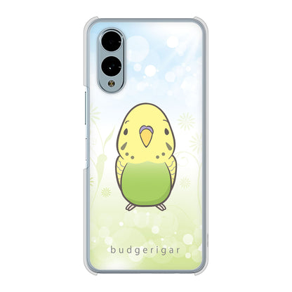 arrows We2 FCG02 au 高画質仕上げ 背面印刷 ハードケースセキセイインコ